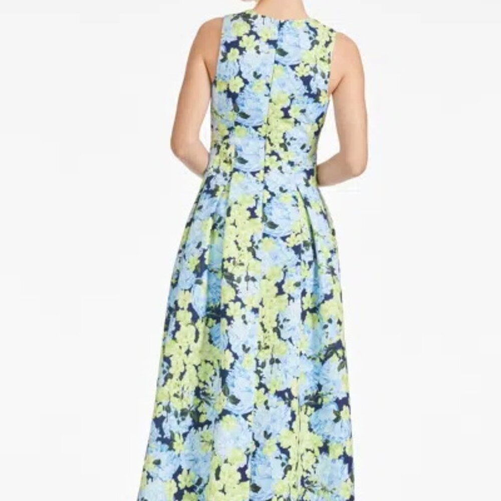 Sachin & Babi Garden Club Brooke Floral Mikado Ballgown - Picture 5 of 6